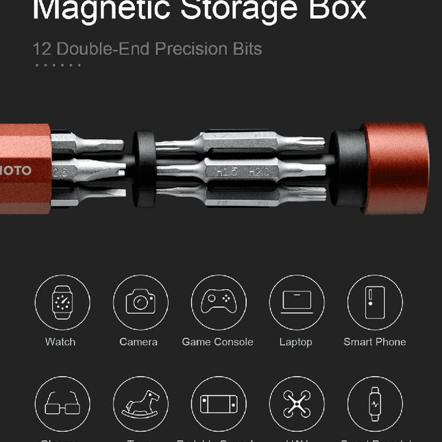 Xiaomi HOTO 24 in 1 Precision Screwdriver (RED) QWLSD004-RED