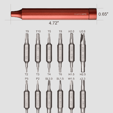 Xiaomi HOTO 24 in 1 Precision Screwdriver (RED) QWLSD004-RED