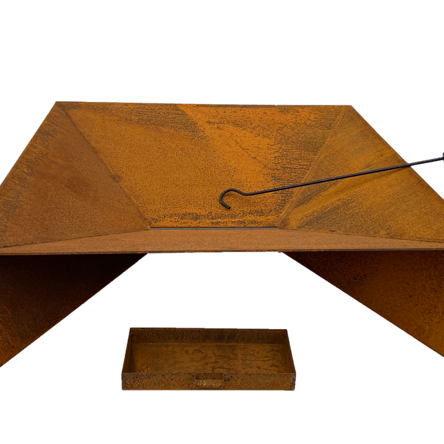 Firepit with Ash Tray with 0.11 Mild Steel"
