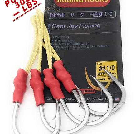Capt Jay Fishing Assist Hooks #11 (3pc)