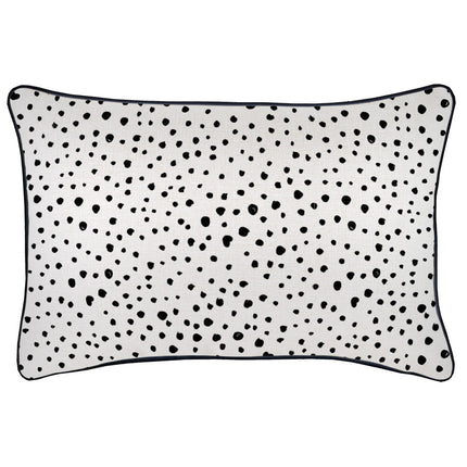 Cushion Cover-With Black Piping-Lunar-35cm x 50cm