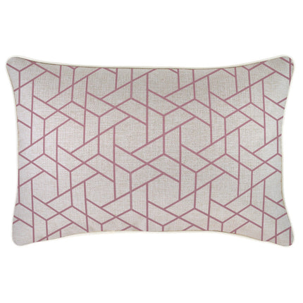Cushion Cover-With Piping-Milan Rose-35cm x 50cm