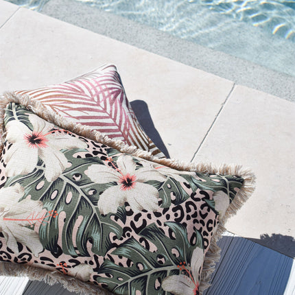 Cushion Cover-With Piping-Seminyak Rose-45cm x 45cm