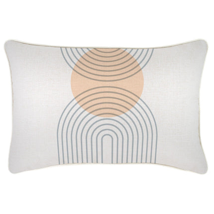 Cushion Cover-With Piping-Rising-Sun-35cm x 50cm