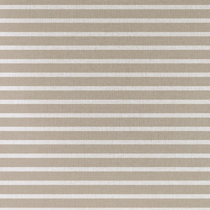 Cushion Cover-With Piping-Hampton Stripe Beige-35cm x 50cm