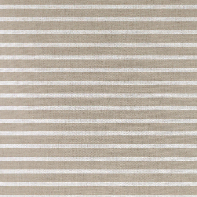 Cushion Cover-With Piping-Hampton Stripe Beige-35cm x 50cm