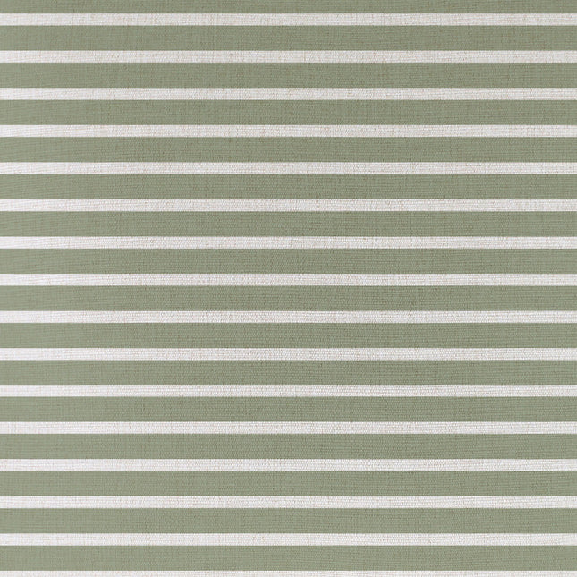 Cushion Cover-With Piping-Hampton Stripe Sage-35cm x 50cm