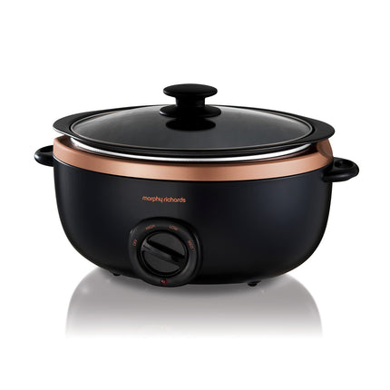 Morphy Richards 6.5l Sear & Stew Slow Cooker - Rose Gold