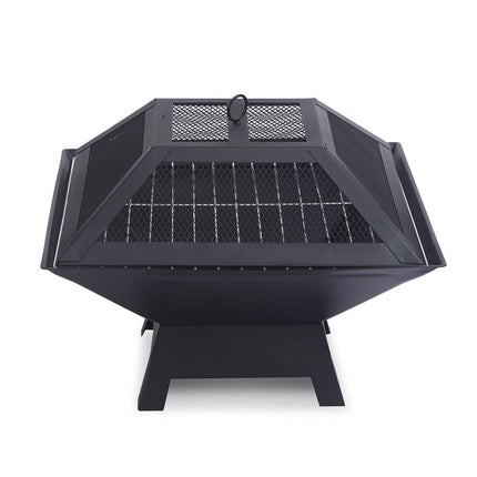Wallaroo Portable Outdoor Fire Pit for BBQ, Grilling, Cooking, Camping
