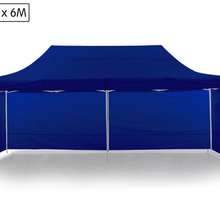 Wallaroo Gazebo Tent Marquee 3x6m PopUp Outdoor Wallaroo Blue