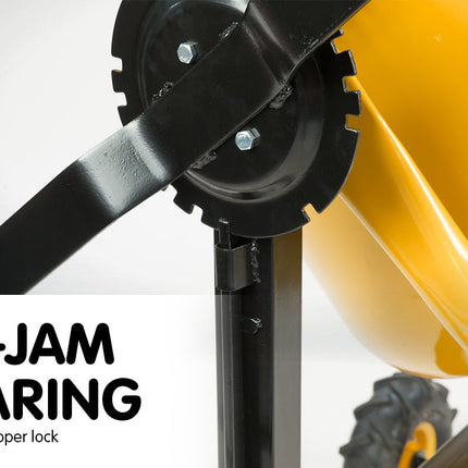 Kartrite 140L Cement Concrete Mixer Sand Gravel Portable 650W