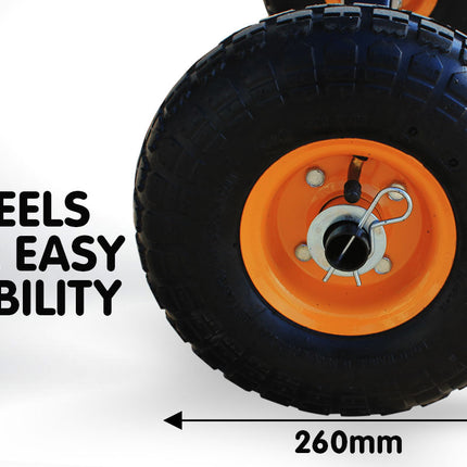 Kartrite 140L Cement Concrete Mixer Sand Gravel Portable 650W