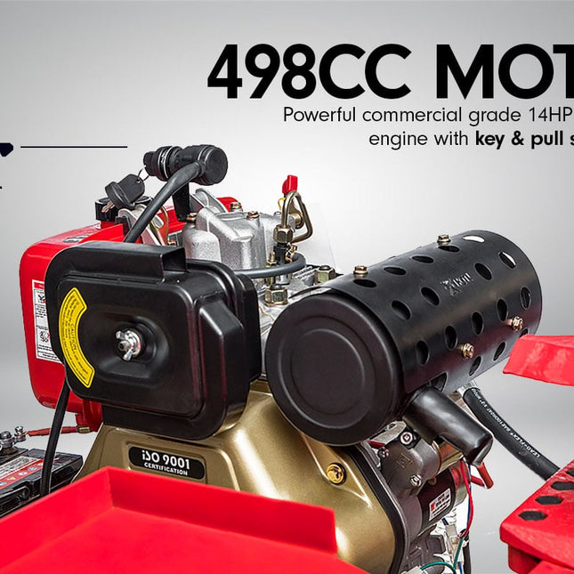 Yukon 60 Ton Diesel Electric Start Engine Hydraulic Log Splitter Wood Firewood
