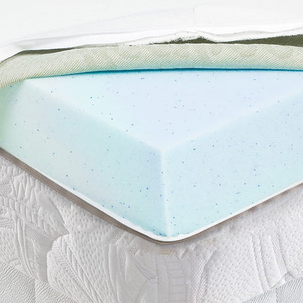 Laura Hill Cool Gel Memory Foam Mattress Topper - King Single