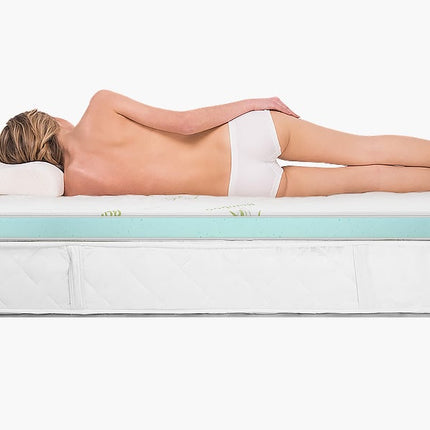 Laura Hill Cool Gel Memory Foam Mattress Topper - King Single