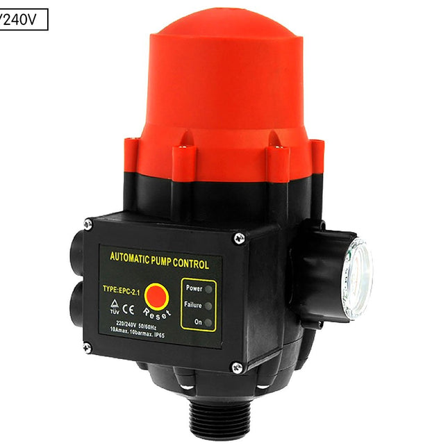 HydroActive Automatic Water Pump Controller Pressure Switch Electric Electronic Control