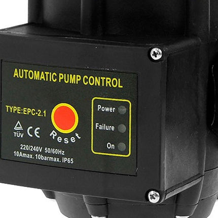 HydroActive Automatic Water Pump Controller Pressure Switch Electric Electronic Control