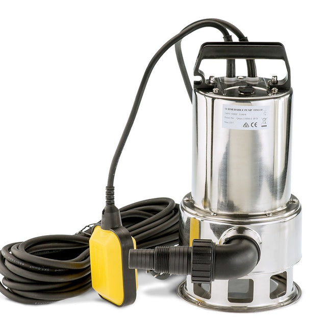 HydroActive 1500w Submersible Dirty Water Garden Irrigation Drain Electric Tank Pump 300l/m
