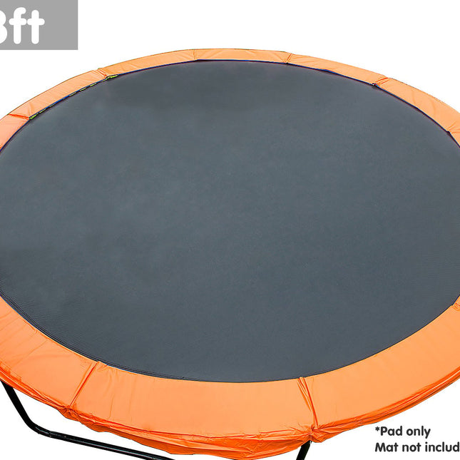 Kahuna 8ft Trampoline Replacement Pad Round - Orange