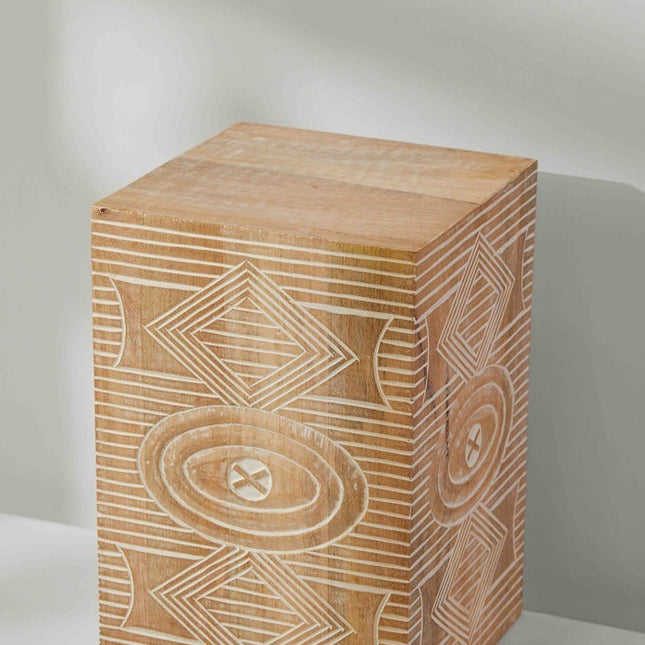 Tree Stripes Block Table / Stool