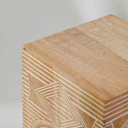 Tree Stripes Block Table / Stool