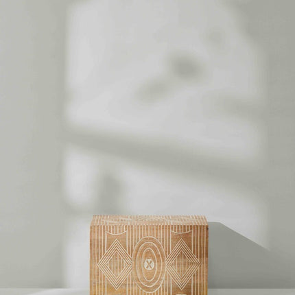 Tree Stripes Block Table / Stool