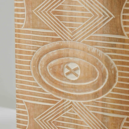 Tree Stripes Block Table / Stool