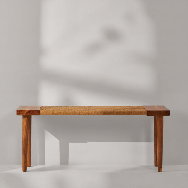 Tree Stripes Danish Cord Bench