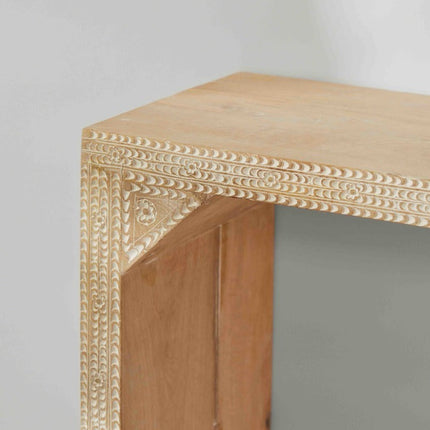 Tree Stripes Carved Hallway Table
