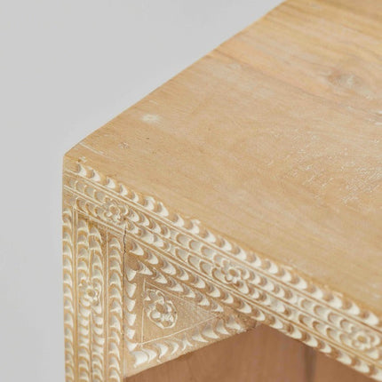 Tree Stripes Carved Hallway Table