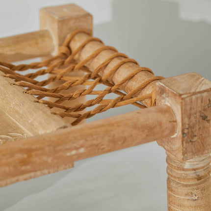 Tree Stripes Danish Cord Footed Tray