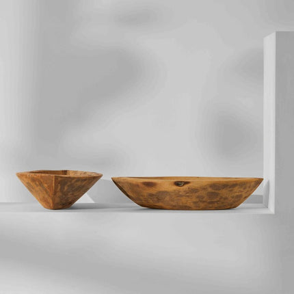 Tree Stripes Wooden Boat Bowl