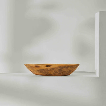 Tree Stripes Wooden Boat Bowl
