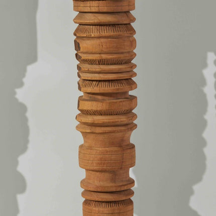 Tree Stripes Charpoy Leg Candle Holder - Large