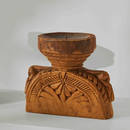 Tree Stripes Seeder Candle Holder - Large