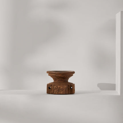 Tree Stripes Seeder Candle Holder - Medium