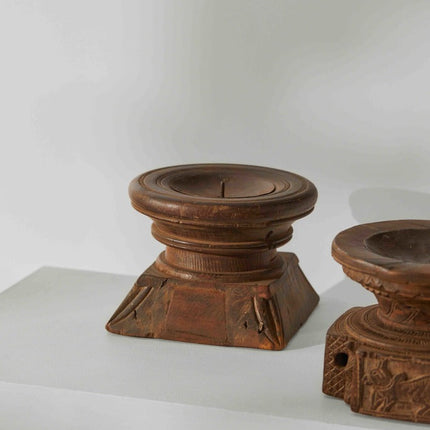 Tree Stripes Seeder Candle Holder - Medium