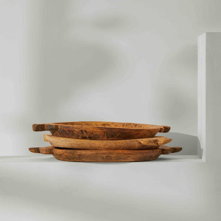 Tree Stripes Wooden Parat Tray
