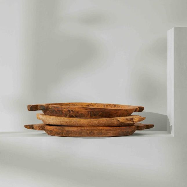 Tree Stripes Wooden Parat Tray