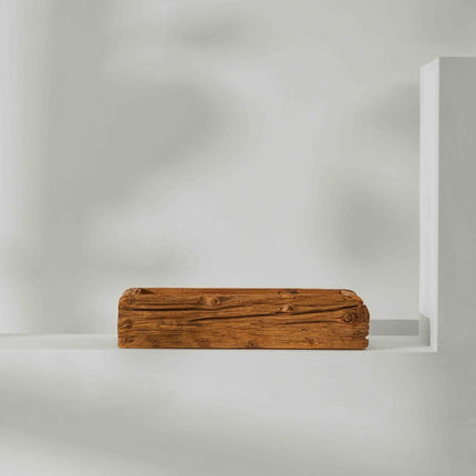 Tree Stripes Wooden Rustic Tray
