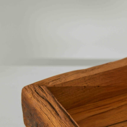 Tree Stripes Wooden Rustic Tray