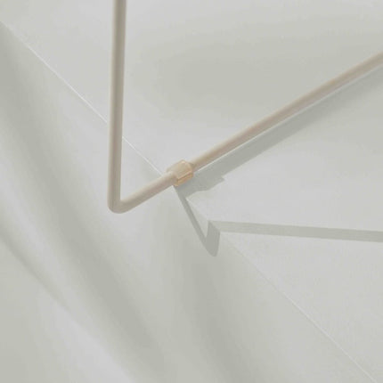 Tree Stripes Woven Table / Stool - White