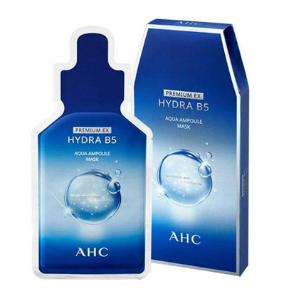AHC Premium EX Hydra B5 Aqua Ampoule Mask (22ml x 5) Soothing Enhancer