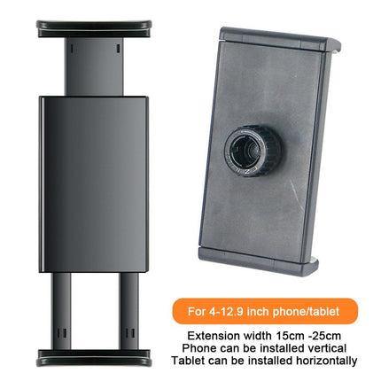 Universal Tripod Floor Stand Adjustable Gooseneck Holder 4-12.9 inch Tablet iPad iPhone