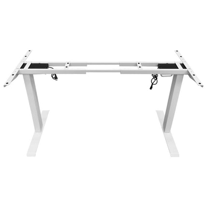 Standing Desk Height Adjustable Sit Stand Motorised Dual Motors Frame Black Only