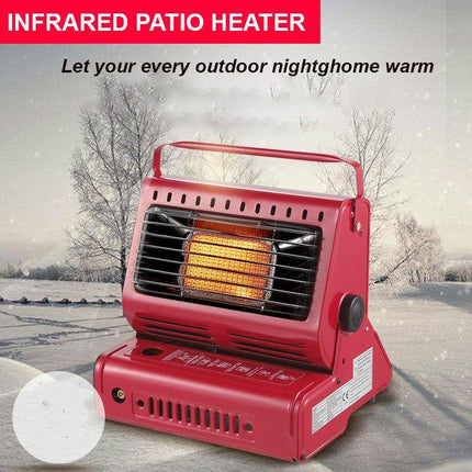 Portable Butane Gas Heater Camping Camp Tent Outdoor Hiking Camper Survival AU Black