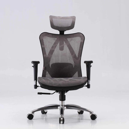 Sihoo M57 Ergonomic Office Chair, Computer Chair Desk Chair High Back Chair Breathable,3D Armrest and Lumbar Support Grey without Footrest