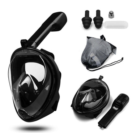 Full Face Diving Seaview Snorkel Snorkeling Mask Swimming Goggles for GoPro AU S M