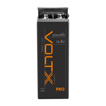 VoltX 12V Lithium Battery 200Ah Slim Plus