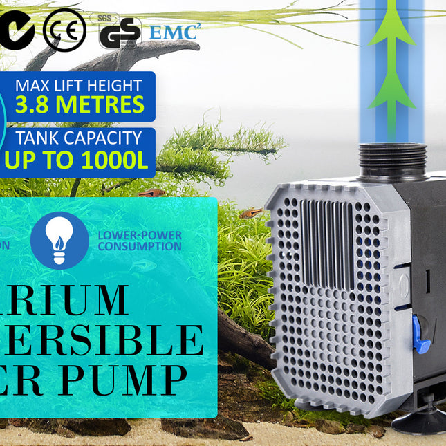 Dynamic Power Aquarium Submersible Water Pump 5000L/H 80W 3.8m Pond